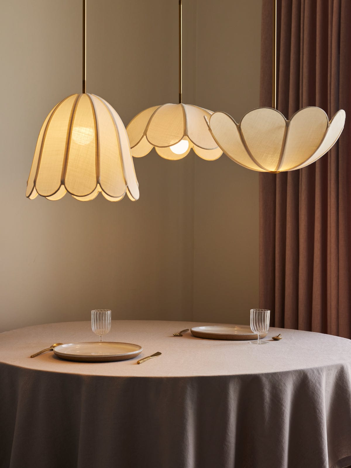 Bloom Fabric Pendant Lamp
