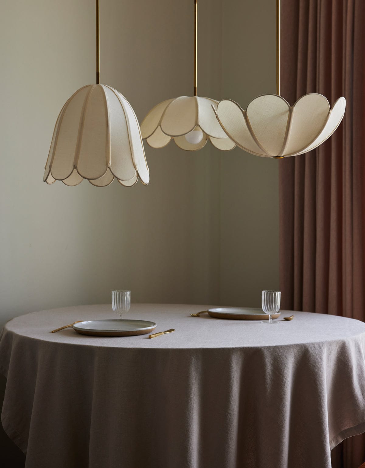 Bloom Fabric Pendant Lamp